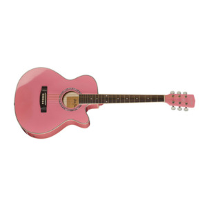 Harley Benton EAX-10 Pinky - Chitara Electroacustica