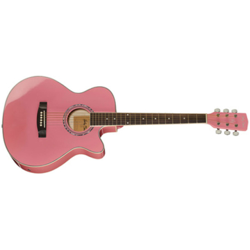 Chitara electroacustica Harley Benton EAX-10 Pinky