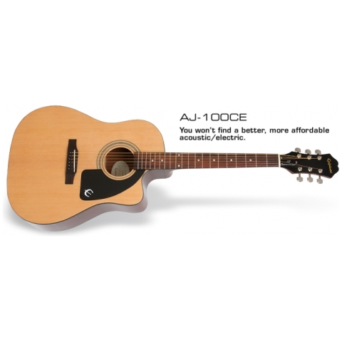 Chitara electro-acustica Epiphone AJ-100CE