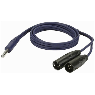 Cablu audio Y Jack-XLR 1,50 m, DAP Audio FL36150