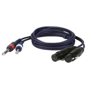 Cablu linie 2 Jack - 2 XLR Dap Audio FL43150