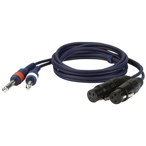 Cablu linie 2 JACK - 2 XLR Dap Audio FL43150