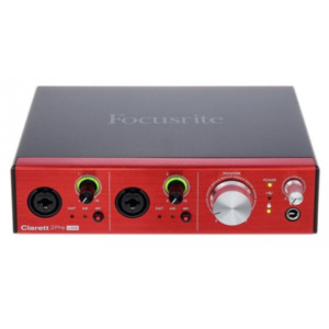 Focusrite Clarett 2Pre USB, Interfata Audio
