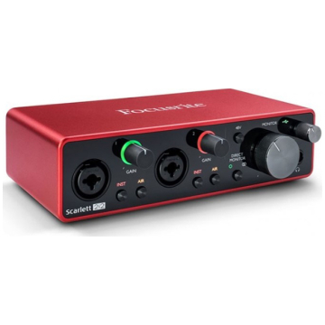 Focusrite Scarlett 2i2 3rd Gen, Interfata Audio