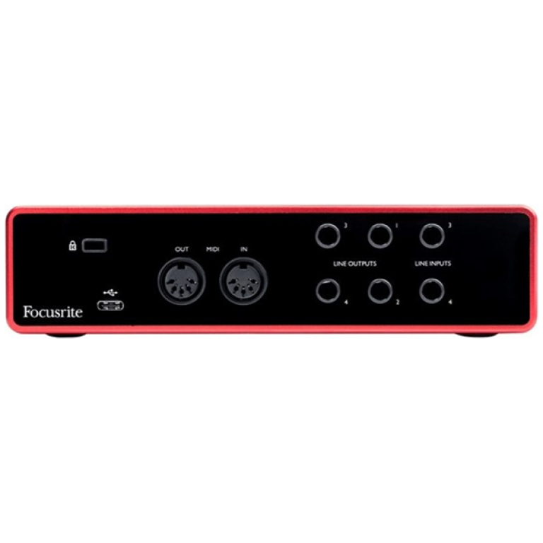 Focusrite Scarlett 4i4 3rd Gen, Interfata Audio