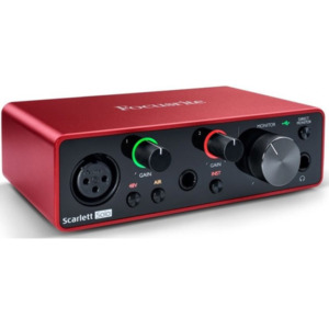Focusrite Scarlett Solo 3rd Gen, Interfata Audio