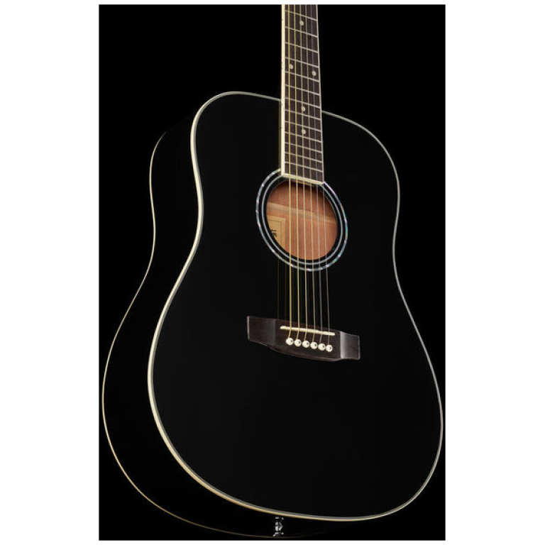 Chitara Acustica Harley Benton D-120BK