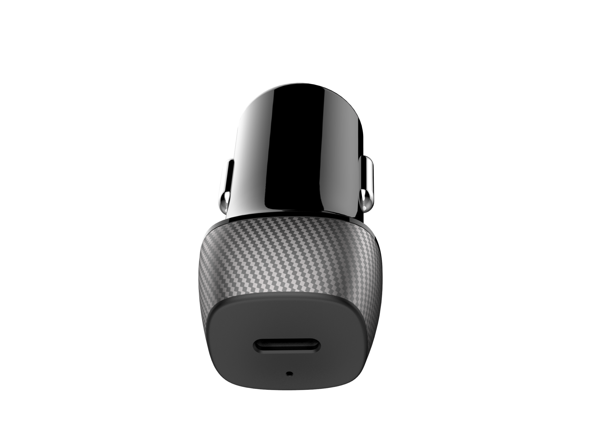 Incarcator Auto USB-C Well 20W, negru