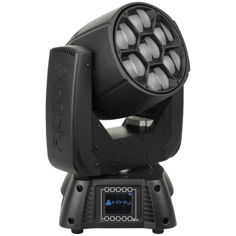Infinity iW-741 RDM, Wash RGBW, Zoom electronic, DMX 3P