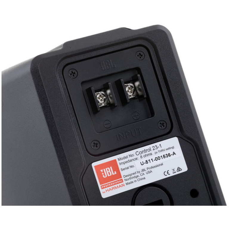 JBL Control 23-1, Boxe perete exterior 100V