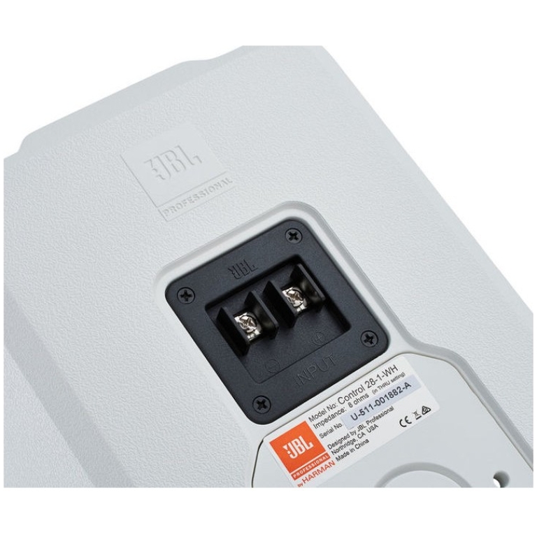 JBL Control 28-1 WH, Boxa pasiva 100V, 8 inch, alb