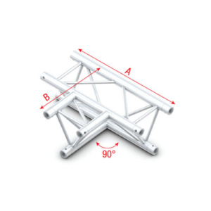 Jonctiune Schela Milos Pro-30 Triangle F Truss – horizontal -71 cm - Milos