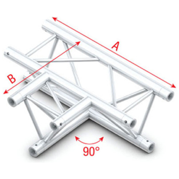 Jonctiune Schela Milos Pro-30 Triangle F Truss - horizontal -71 cm