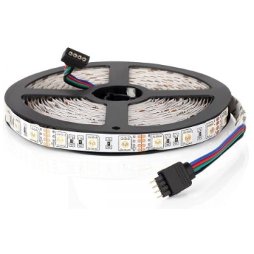 Kit Banda LED 5050 IP65 RGB, 60 LED pe metru