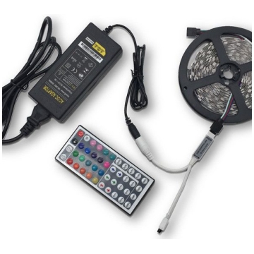 Kit Banda LED 5050 IP65 RGB, 60 LED pe metru