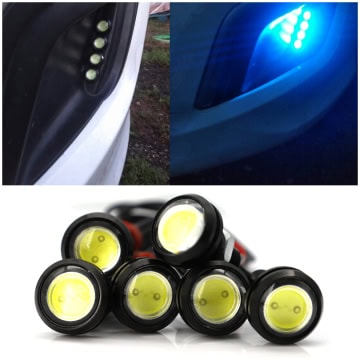 LED Auto de Tip Surub Albastru, 12V