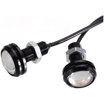 LED Auto de Tip Surub Rosu, 12V 1.5W