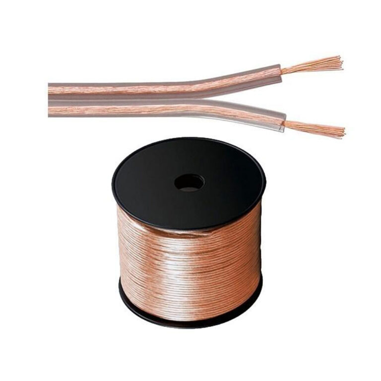 Cablu difuzor transparent 2 x 0.75 Rola 100 m LSP-0.75TT