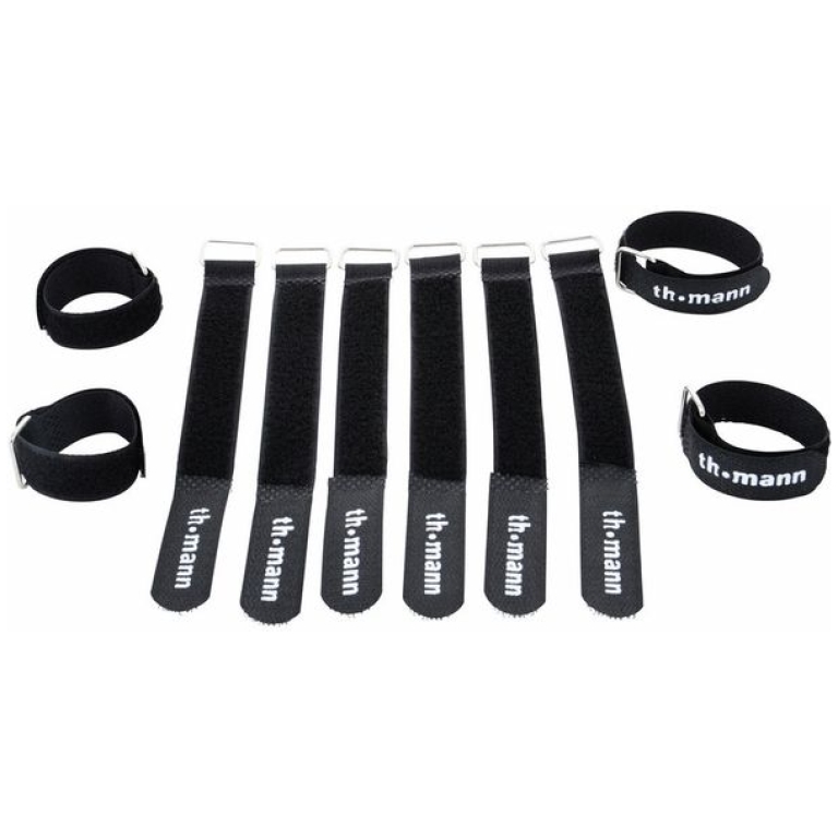 Legaturi Cablu Thomann V2020 Black 10 Pack