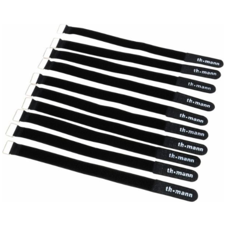 Legaturi Cablu Thomann V2030 Black 10 Pack