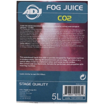 Lichid ceata ADJ Fog Juice CO2