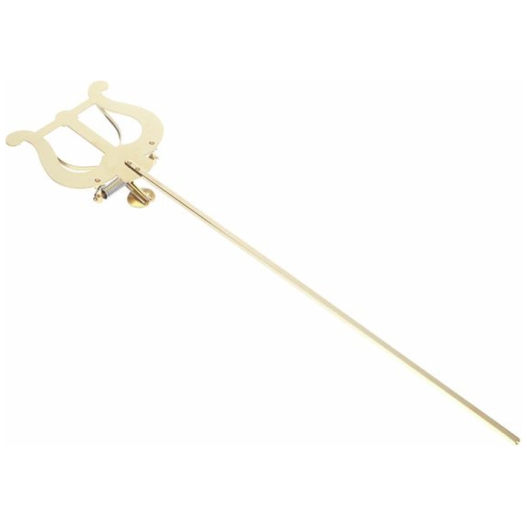 Lira Trompeta Riedl 330 Large Long Stem,suport partitura