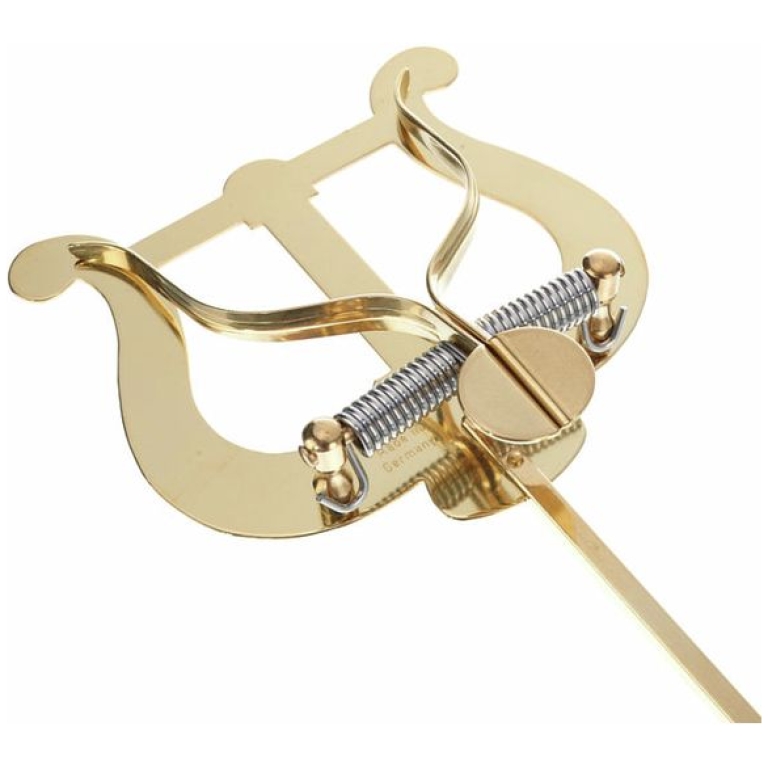 Lira Trompeta Riedl 330 Large Long Stem,suport partitura