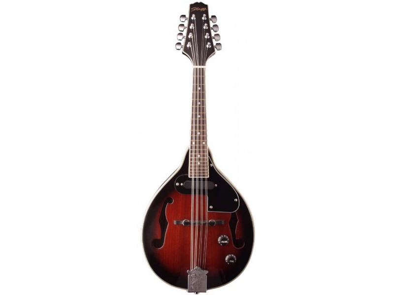 Mandolina Stagg M50E Electroacustica Redburst