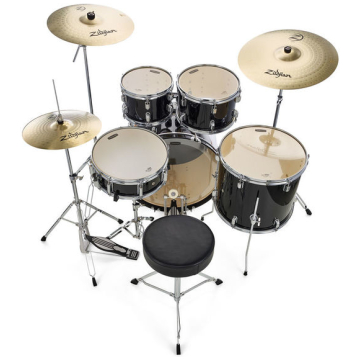 Set Tobe Acustice Mapex Tornado Stand. Zildjian BK