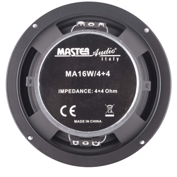 Master Audio MA16W4+4, Difuzor Woofer 165mm cu 2 bobine