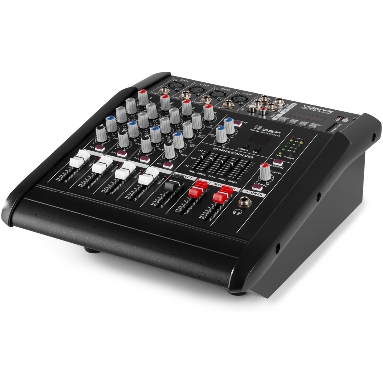 Mixer Amplificat Vonyx AM5A,DSP/Bluetooth/USB/SD/MP3