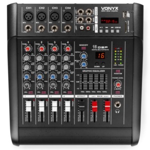 Mixer Amplificat Vonyx AM5A,DSP/Bluetooth/USB/SD/MP3