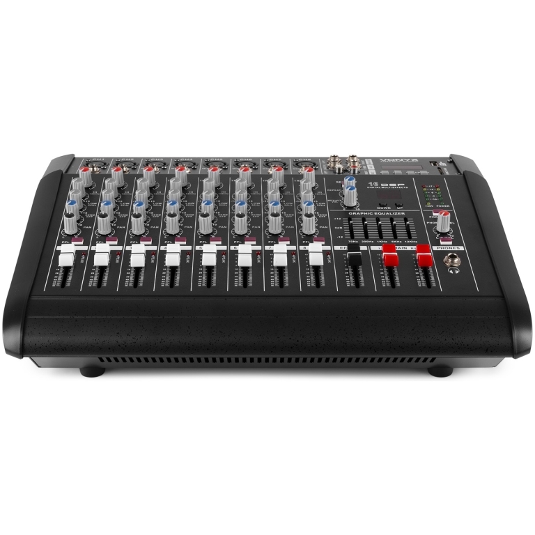 Mixer Amplificat Vonyx AM8A,DSP/Bluetooth/USB/SD/MP3