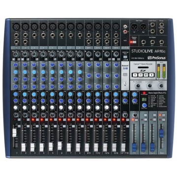 Mixer Audio Analog Presonus StudioLive AR16c