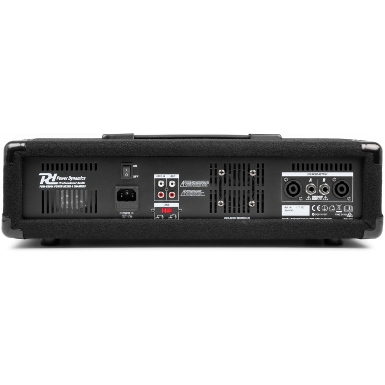 Mixer activ Power Dynamics PDM-C405A, 4 canale, bluetooth, USB