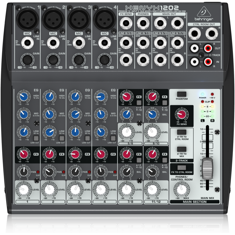 Mixer Audio Behringer Xenyx 1202