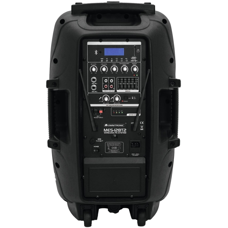 Boxa activa portabila OMNITRONIC MES-12BT2