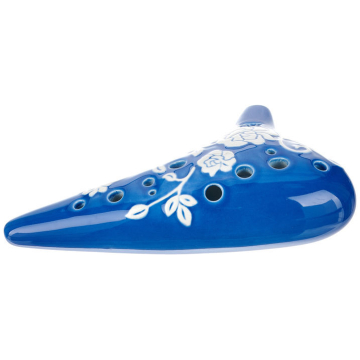 Ocarina Thomann 12H C3 Alto Roses blue