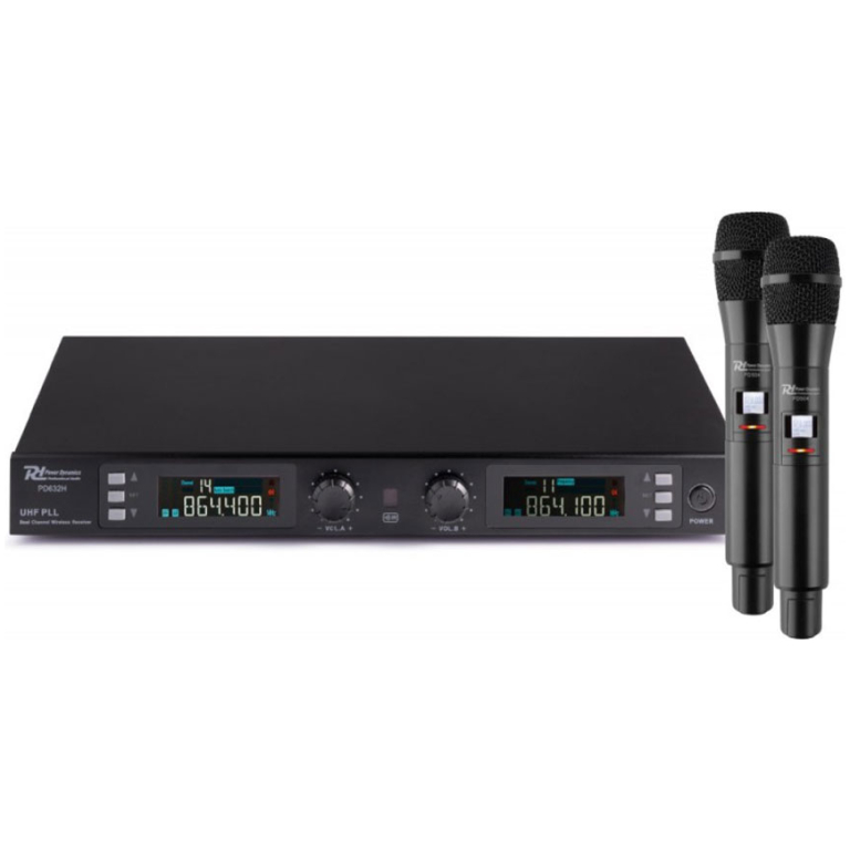 Set microfoane wireless Power Dynamics PD632H