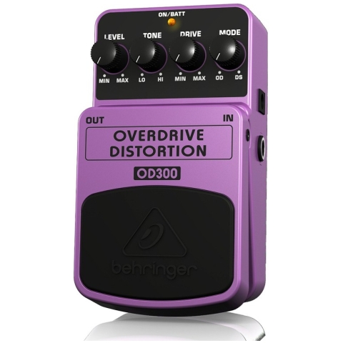 Pedala Distortion Overdrive Behringer OD300