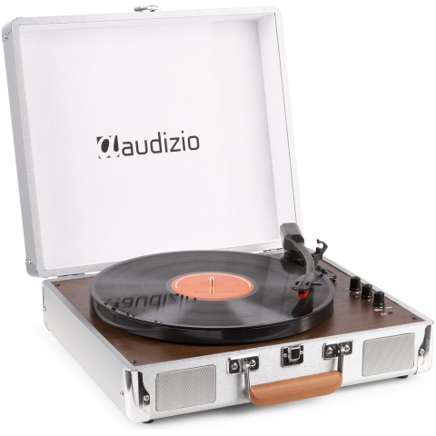 Pick-up Audizio RP320 cu Bluetooth, finisaj aluminiu