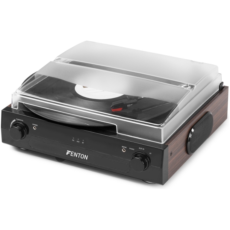 Pick-up cu Bluetooth Fenton RP102B, carcasa din lemn