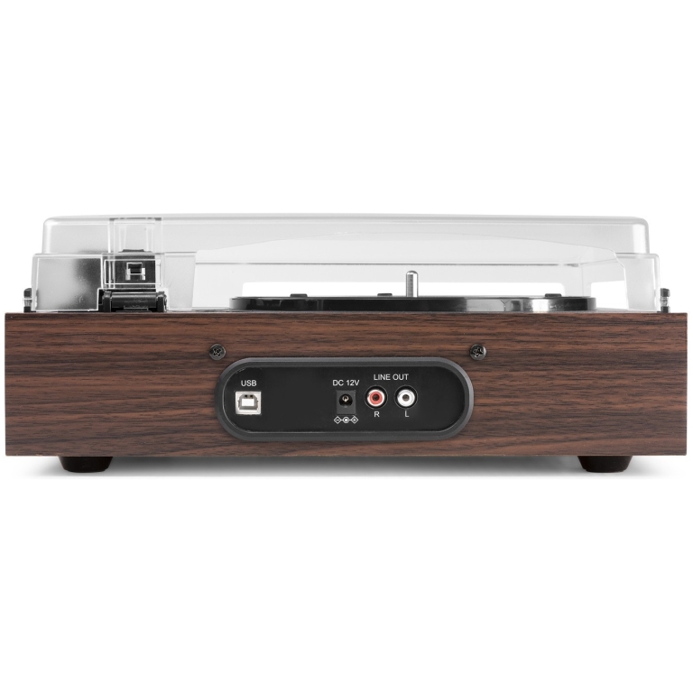 Pick-up cu Bluetooth Fenton RP102B, carcasa din lemn