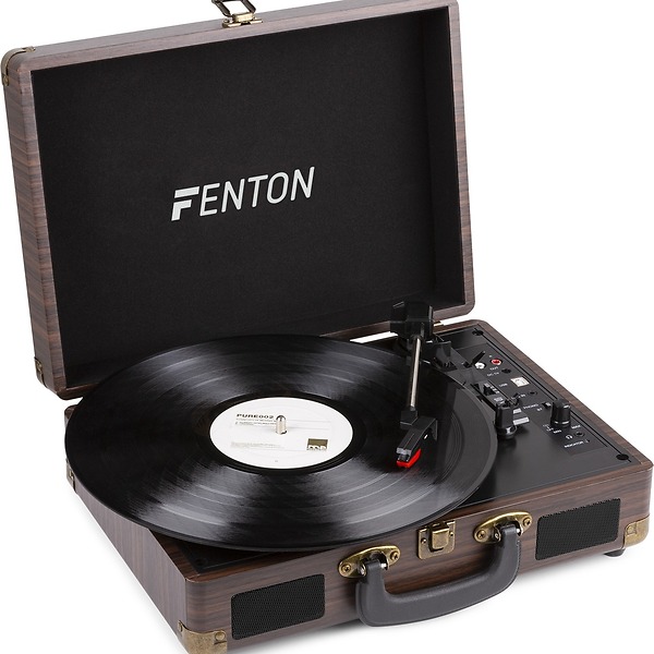 Pickup vintage Fenton RP115B, cu bluetooth si boxe