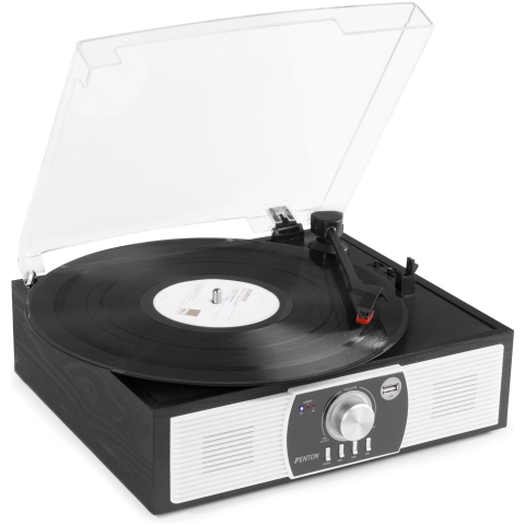 Pickup Retro Fenton RP175B, cu difuzoare, USB, negru