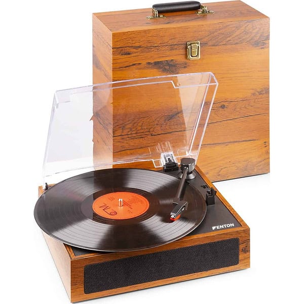 Pickup cu placi Fenton RP170L + cutie de depozitare vinil
