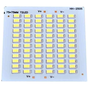 Placa LED SMD 72 Leduri, 50W