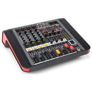 Mixer cu amplificator Power Dynamics PDM-M404A, 4 canale BT, USB