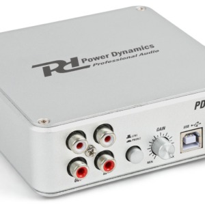  Preamplificator intrare Phono PDX015 Power Dynamics, cu software