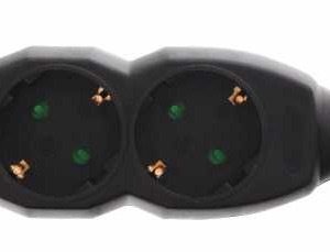 Prelungitor 3 prize WELL 3m,3x1.5mmp negru